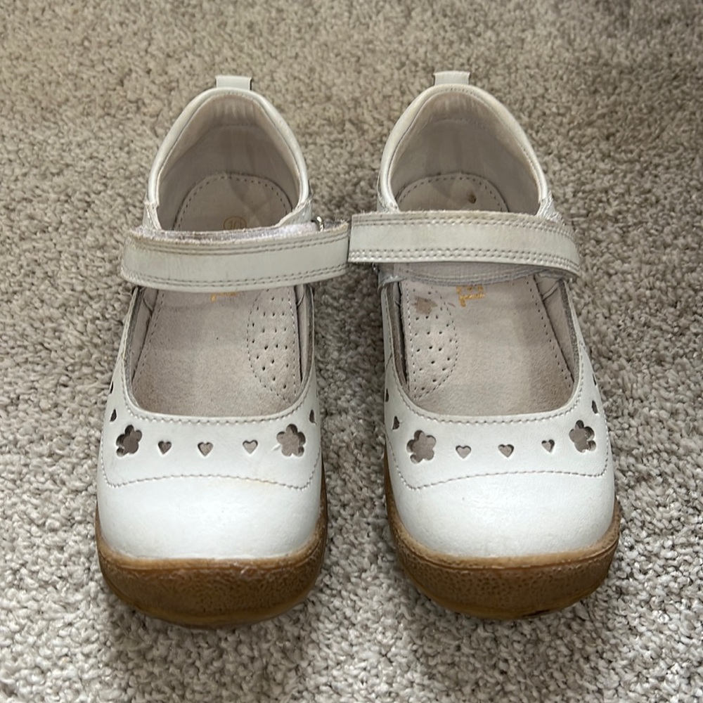Angel brand white shoes size 10